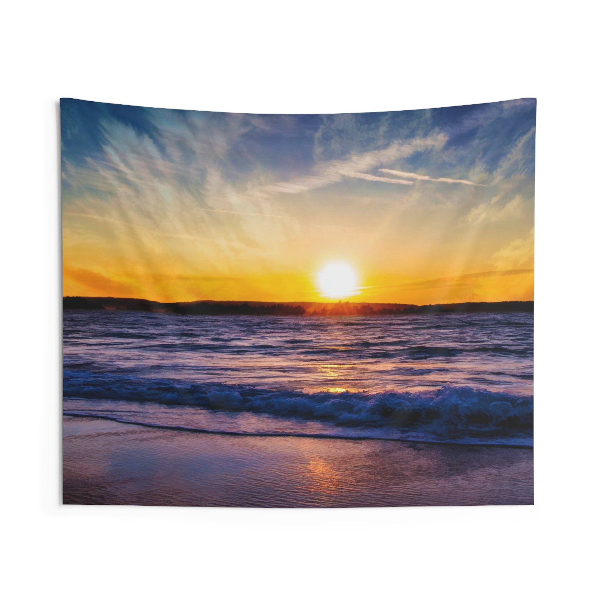 Sunset Beach Tapestry-0