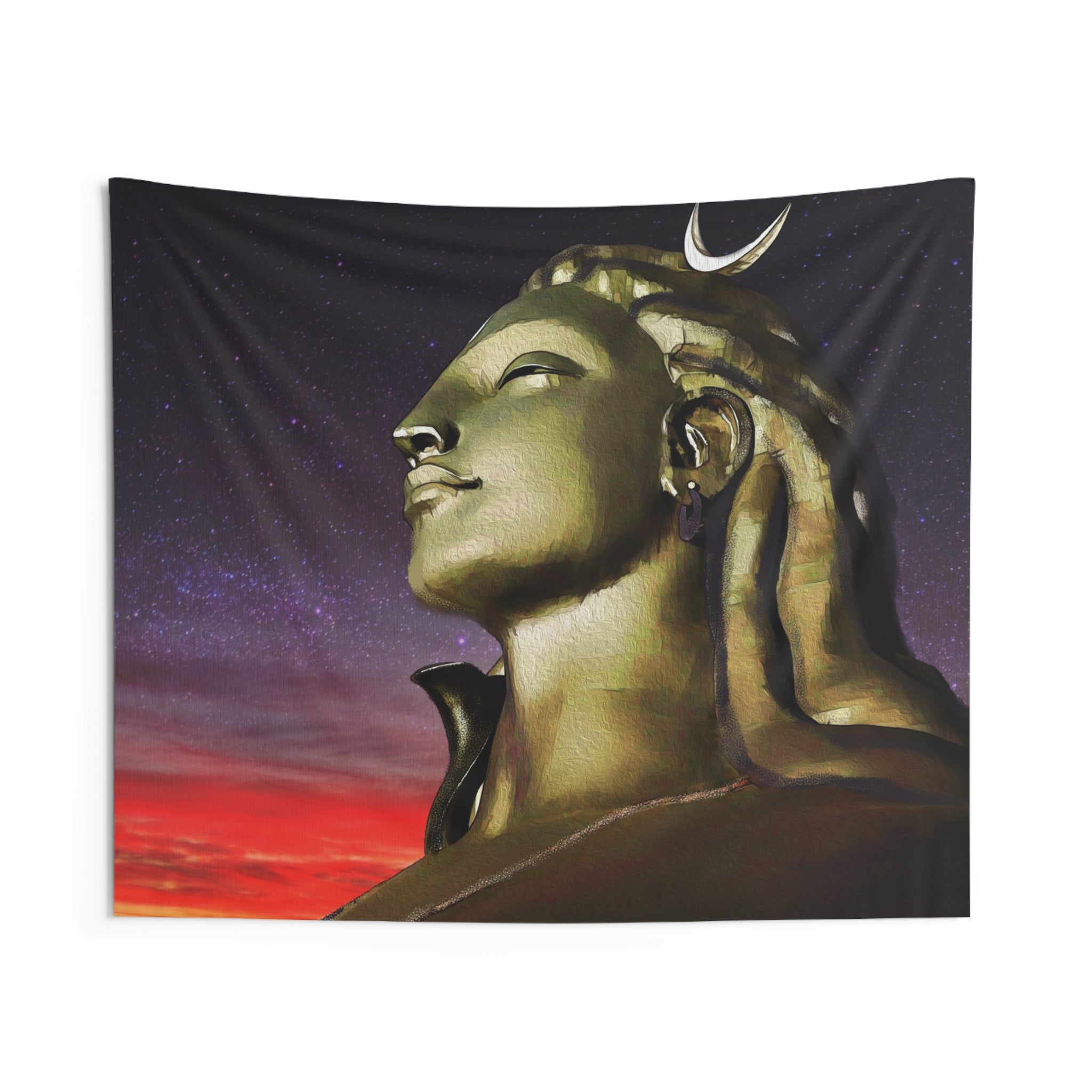 Adiyogi Shiva Golden Tapestry-0
