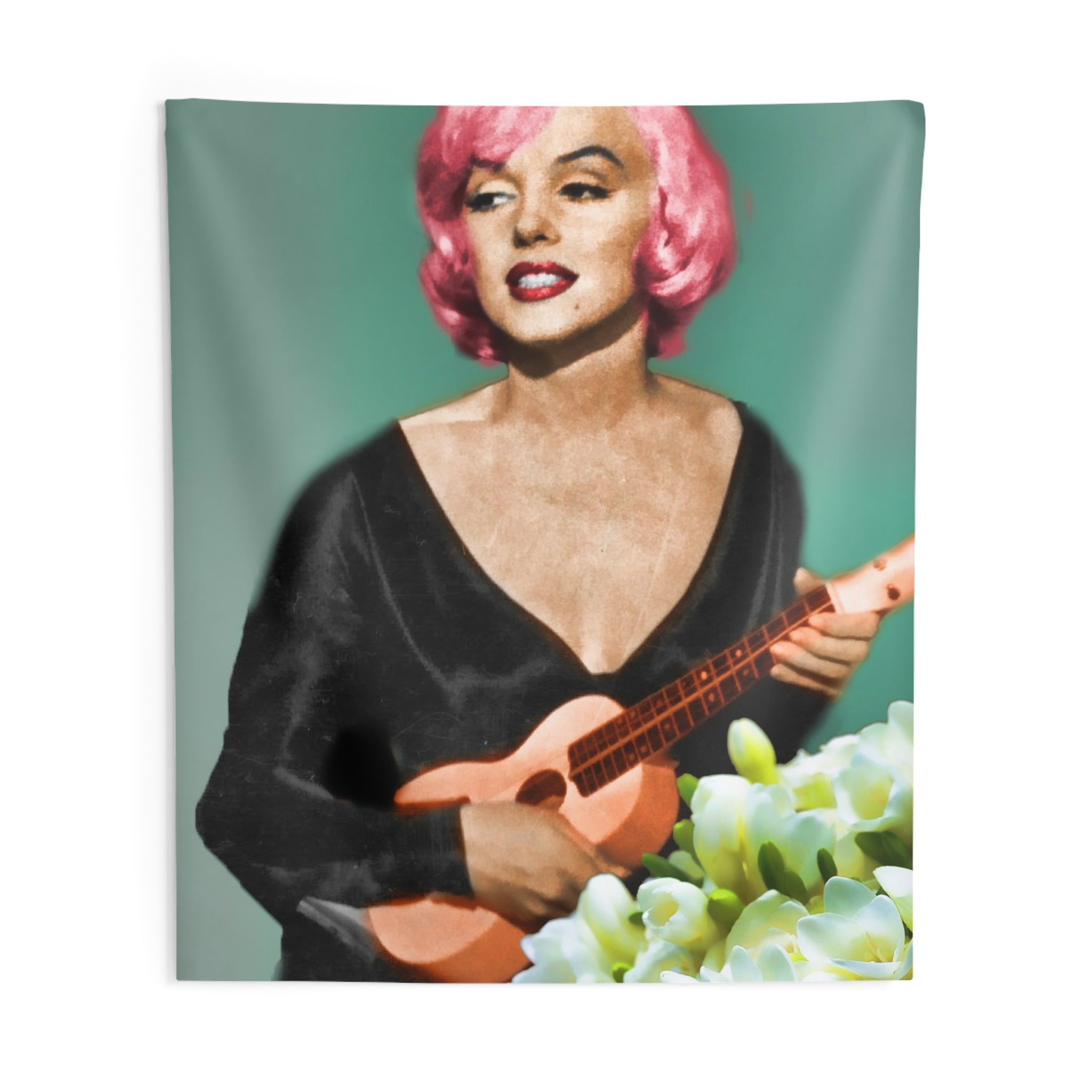 Marilyn Guitar Tapestry-3