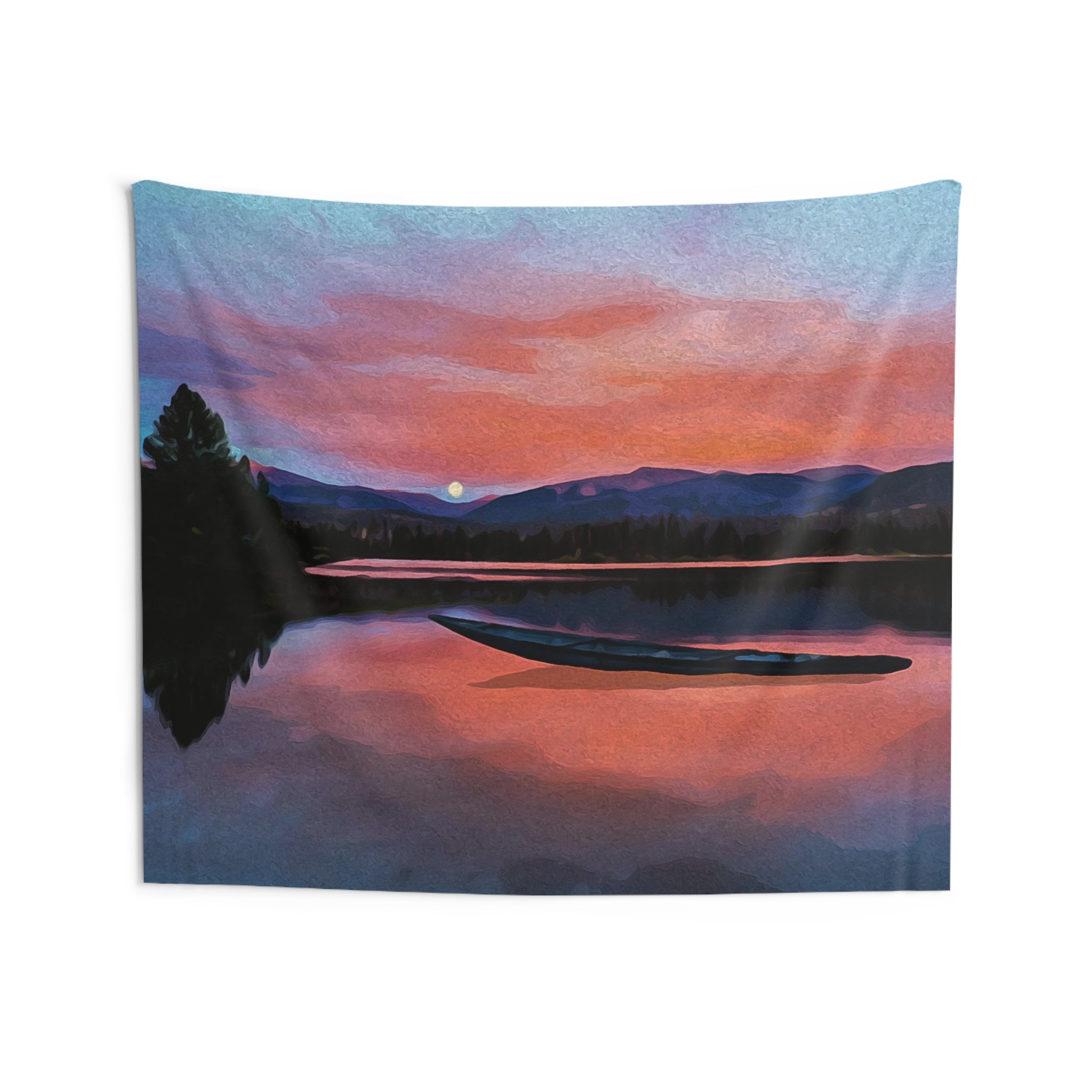 Sunset Lake Tapestry-3