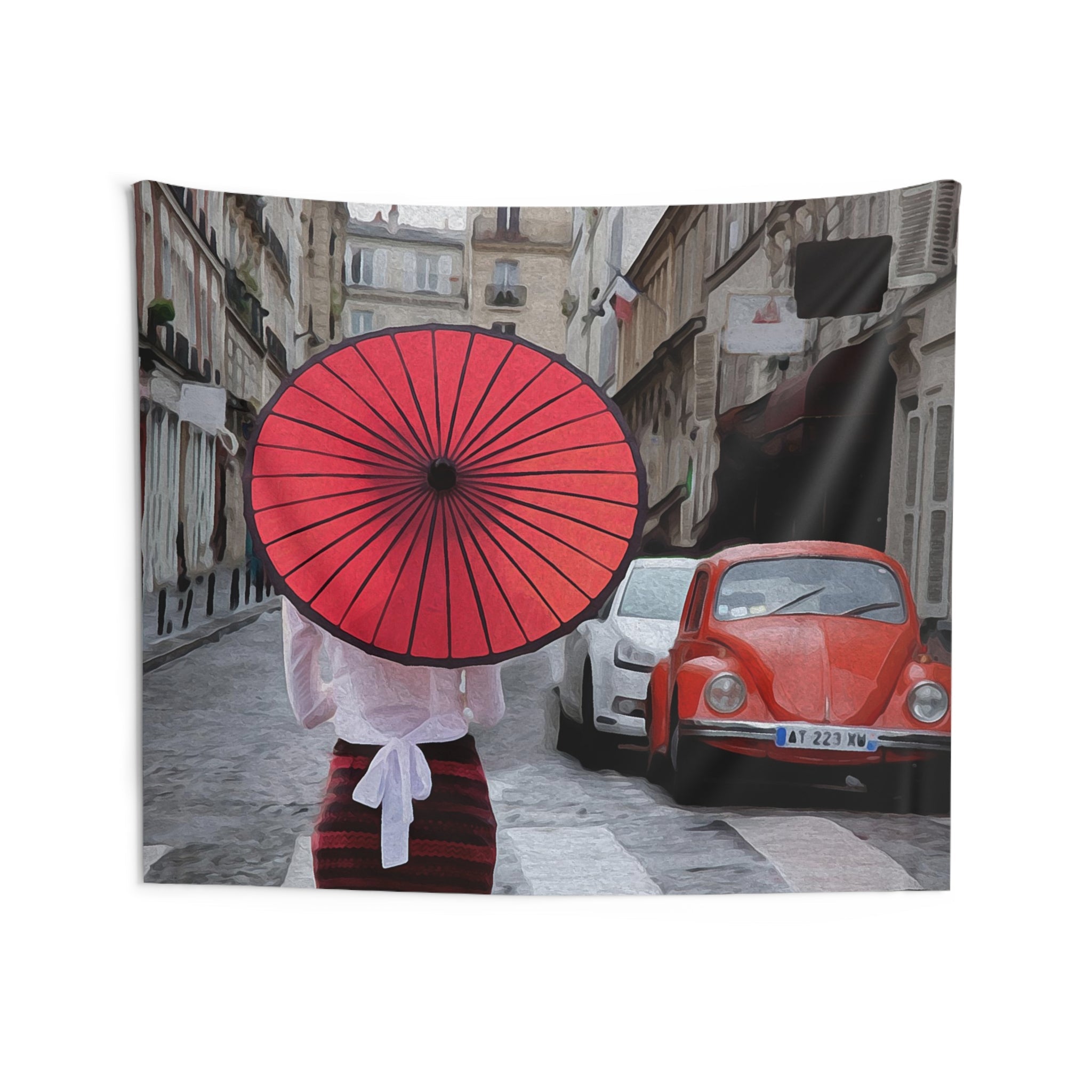 Tokyo Street Walk Tapestry-3