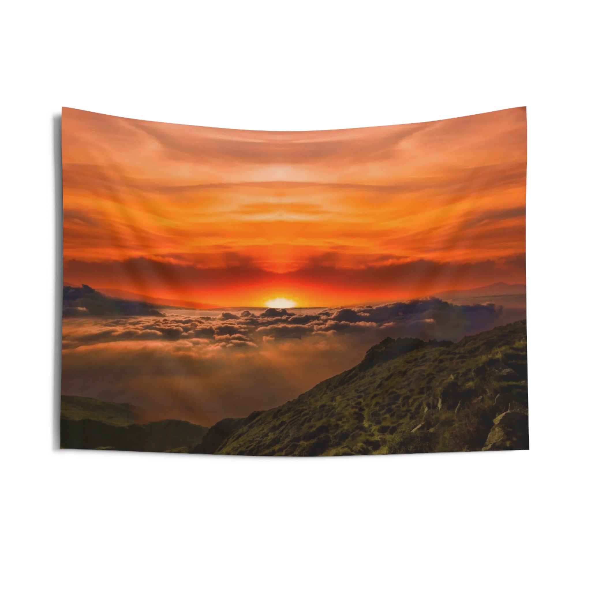 Mountain view from Flight Tapestry-2