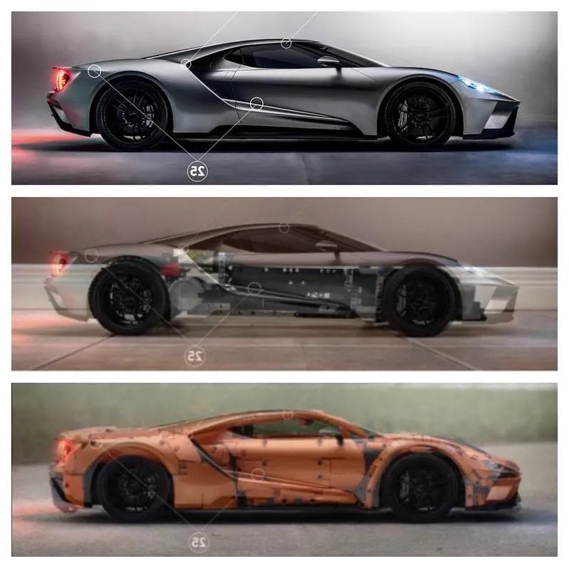 2020 GT Sports Car 2774pcs-3