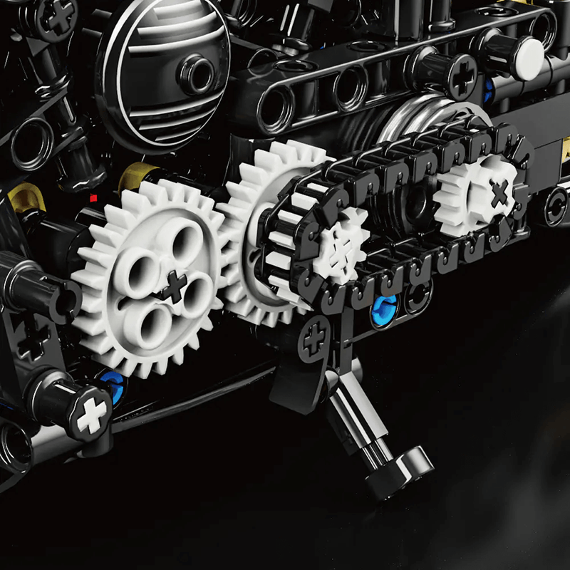 Dark Shadow Motorbike 679pcs-4