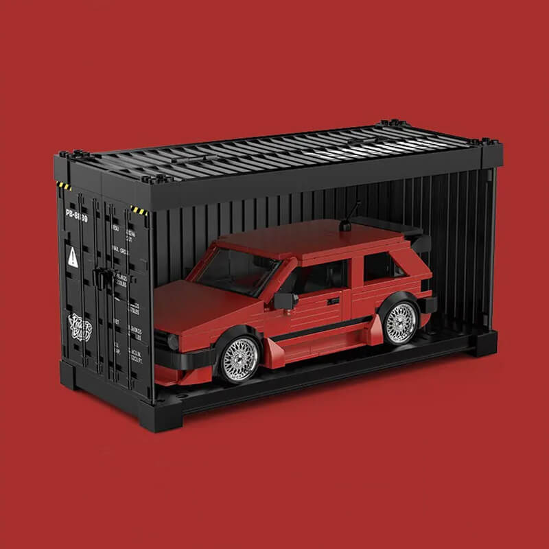 1:18 Classic German Hatchback 478PCS-3
