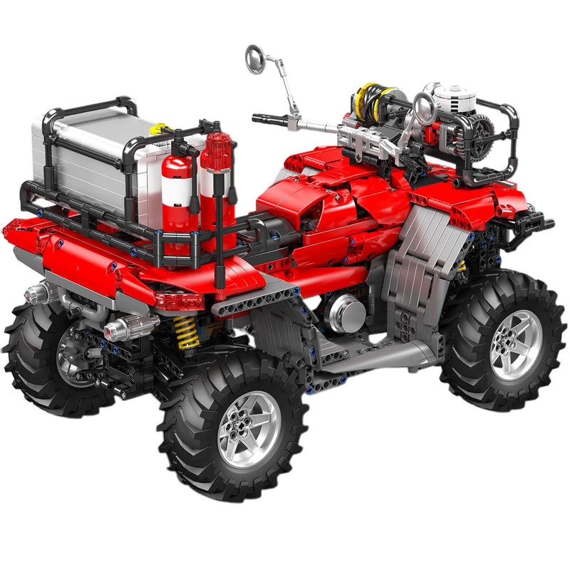 Remote Controlled Fire Rescue ATV 2099PCS-2