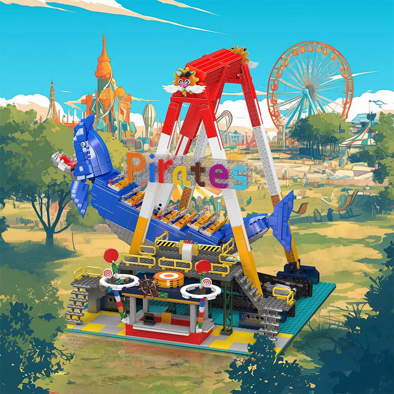 Motorised Shark Swing Ride 1921PCS-2