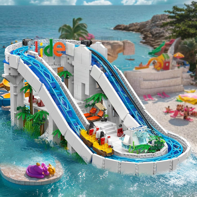 Motorised Water Slide 2087Pcs-1