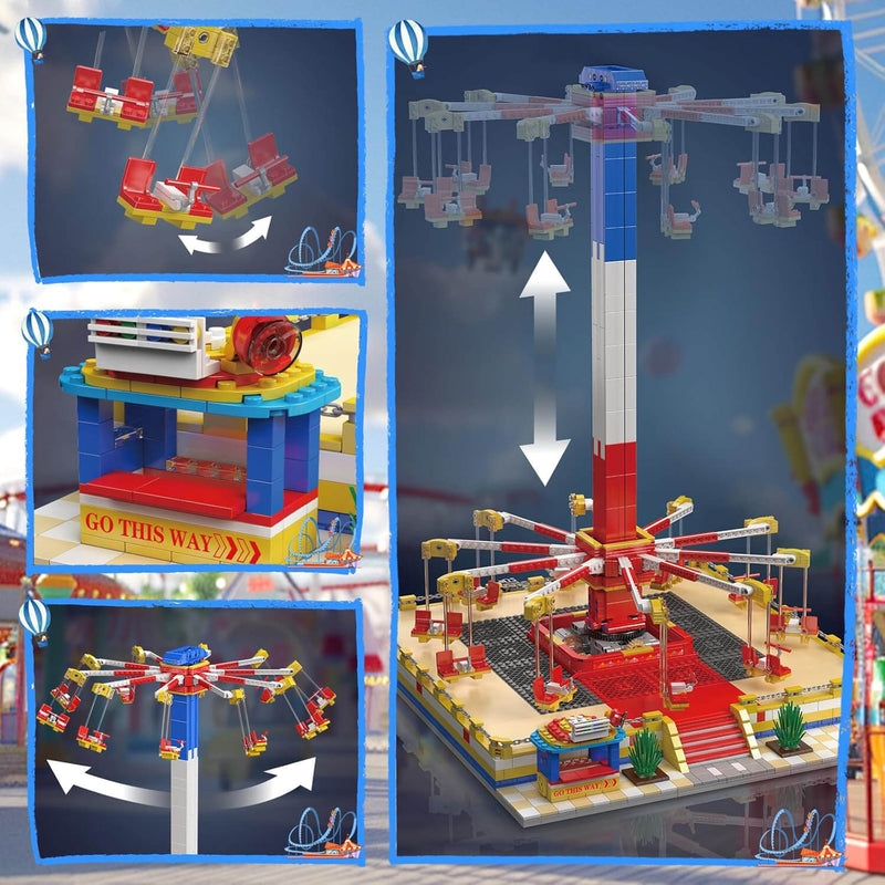 Motorised Swing Carousel 1580Pcs-2