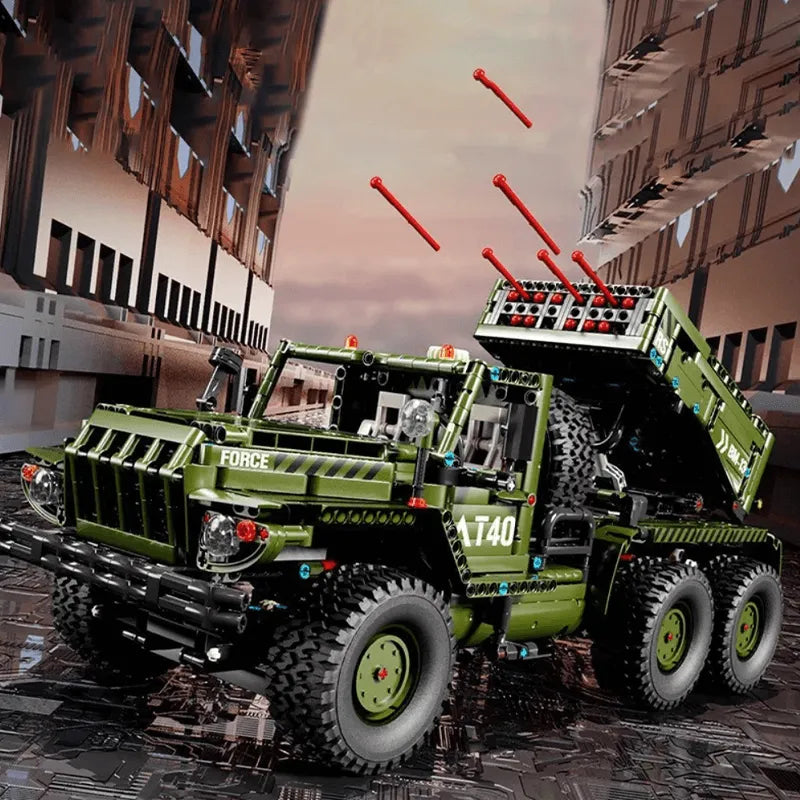 Remote Controlled Katyusha Rocket Launcher 2267pcs-2