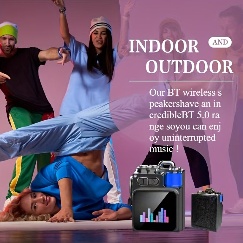 Wireless Mini BT Speaker with Touch Screen-4