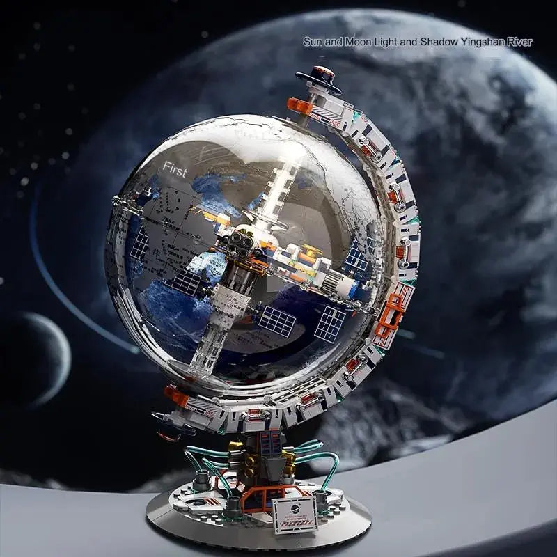 3d WORLD GLOBE 651Pcs-4