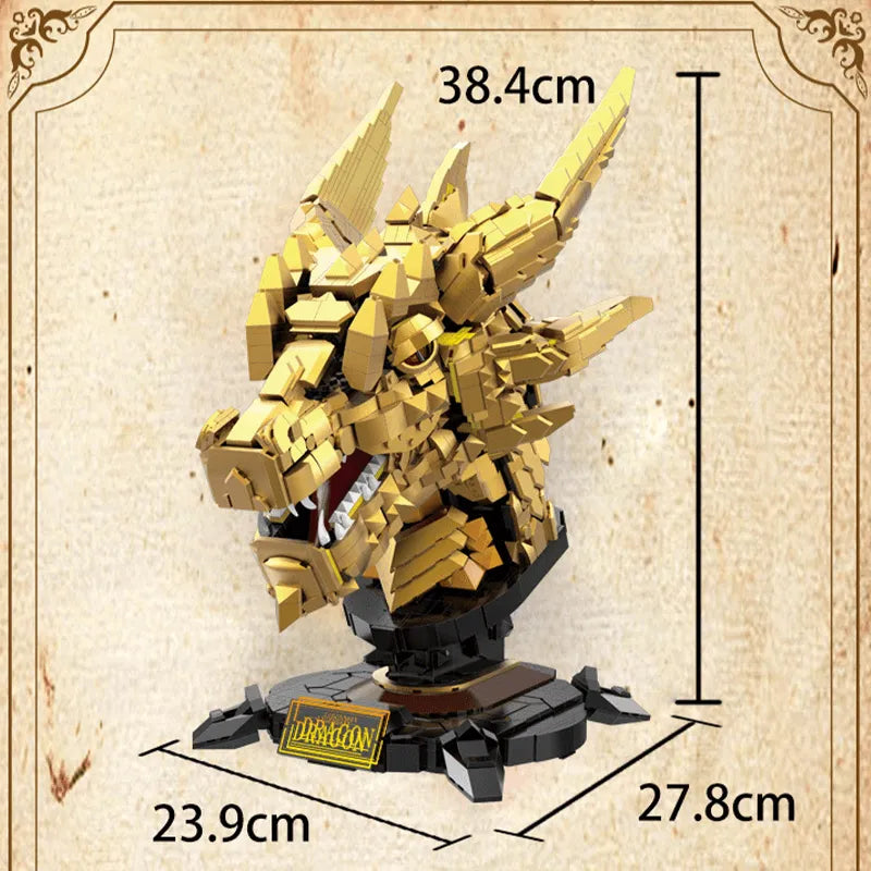Gold Edition Dragon Head 2571pcs-3