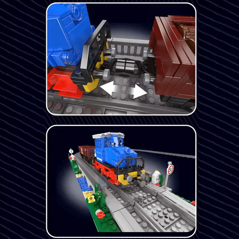 Remote Controlled Industrial Locomotive 1116pcs-1