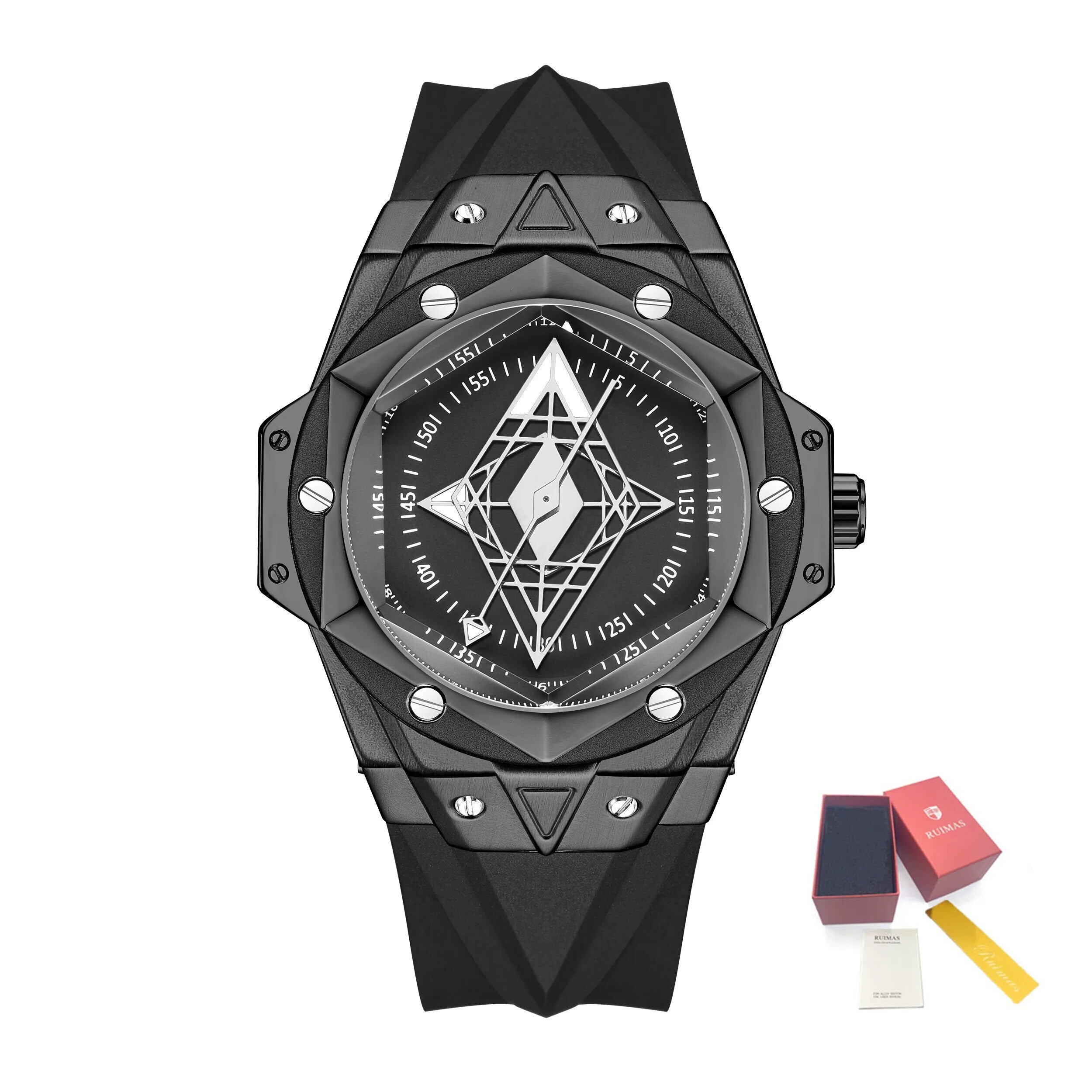 RUIMAS Brand Watches for Men Luxury Quartz Movement Sport Casual Wristwatches Unique Design Waterproof Clock Relogio Masculino-15