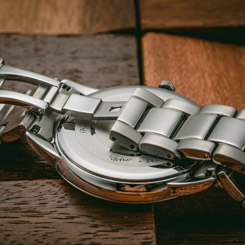 NAKZEN Male Casual Commerce Cool Watch Simple Wrist Watch Brand Luxury Men Quartz Watches Stainless Steel Waterproof Clock Gift-4