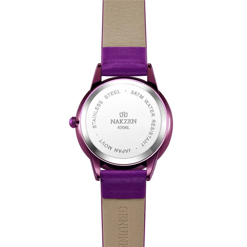 NAKZEN Dress Women Quartz Watches Minimalism Starry sky Magnet Buckle Fashion Wristwatch Waterproof Roman Numeral reloj mujer-2