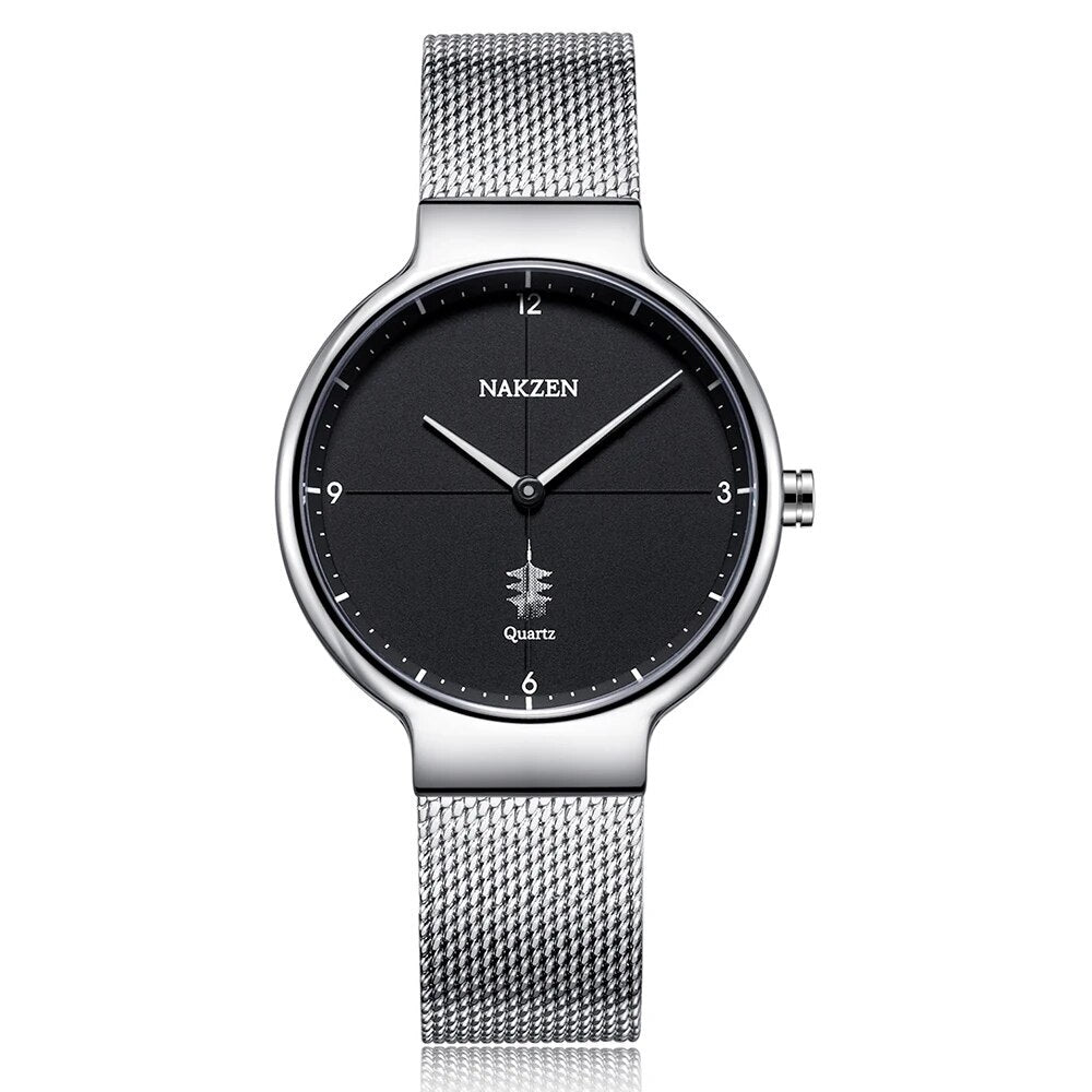 NAKZEN Women Fashion Casual Ultra Thin Quartz Watches Top Brand Luxury Waterproof Ladies Female Wrist Watch Relogio Masculino-2