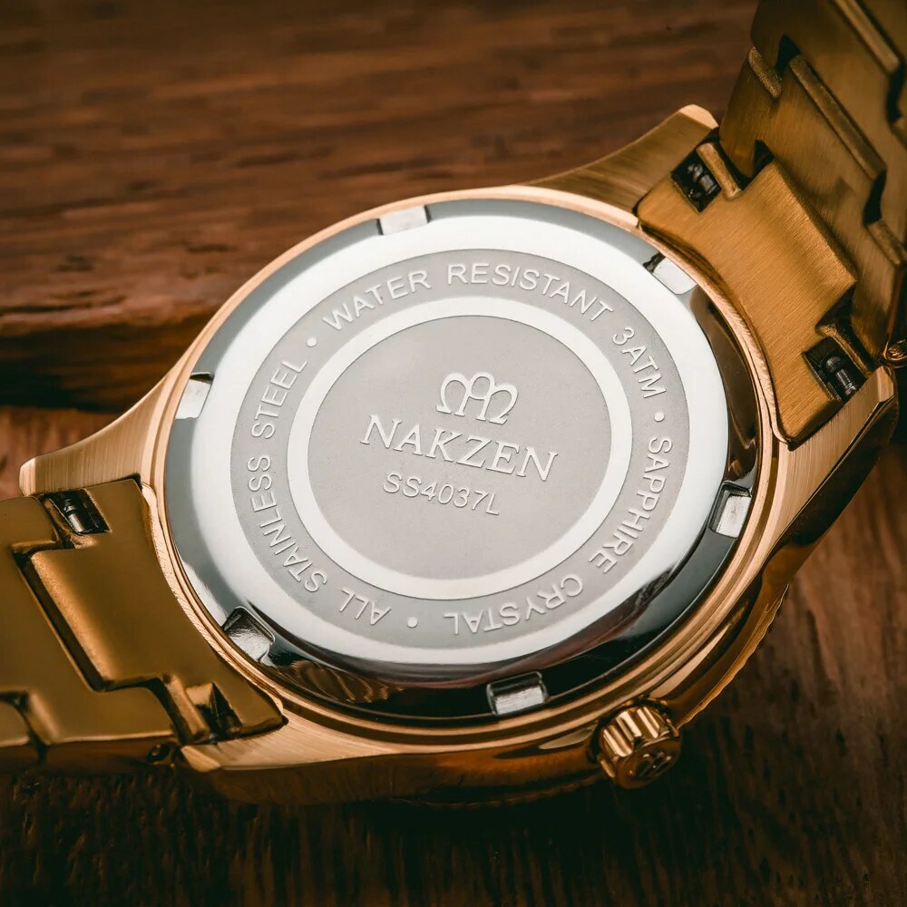 NAKZEN Brand Luxury Gold Bracelet Women Quartz Watch Ladies Fashion Dress Jewelry Gifts Wristwatch For Girls Female Clock 2018-4