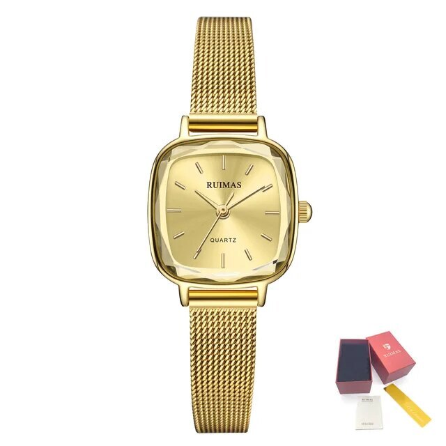 RUIMAS Ladies Watch Bracelet Brand Luxury Women Watches Waterproof Quartz Female Watches Fashion Casual Wrist Watch Clock 571-9