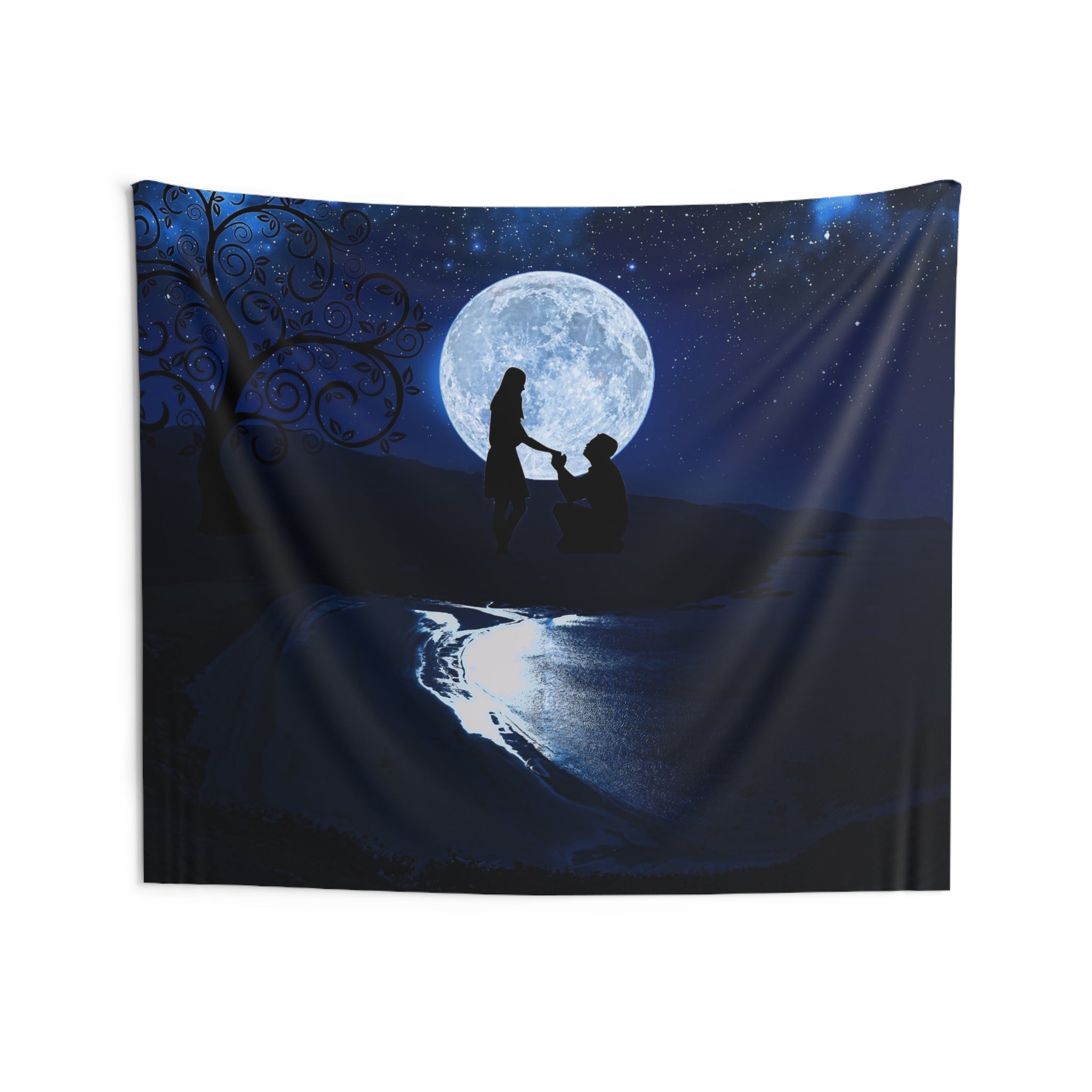 Couple propose in Moonlight Tapestry-3