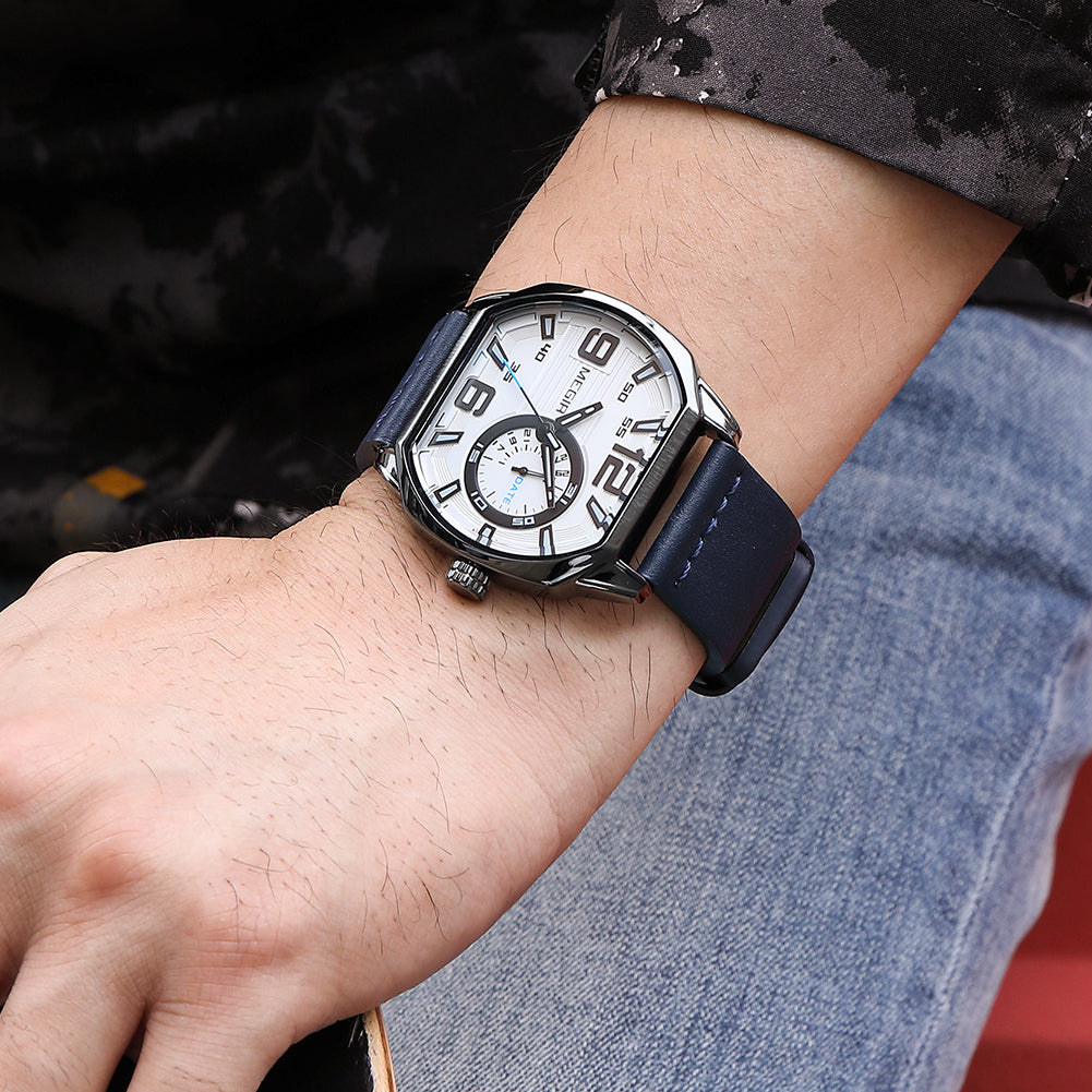 MEGIR Fashion Mens Watches Top Luxury Sport Military Watch Calendar Luminous Quartz Casual Man Wristwatch Clock Montre Homme-1