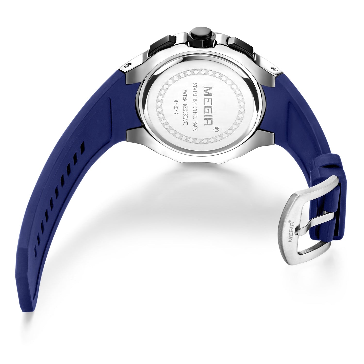 MEGIR Men Sport Military Watch Luxury Luminous Chronograph Quartz Watches Clock Calendar Waterproof Wristwatch Relogio Masculino-15