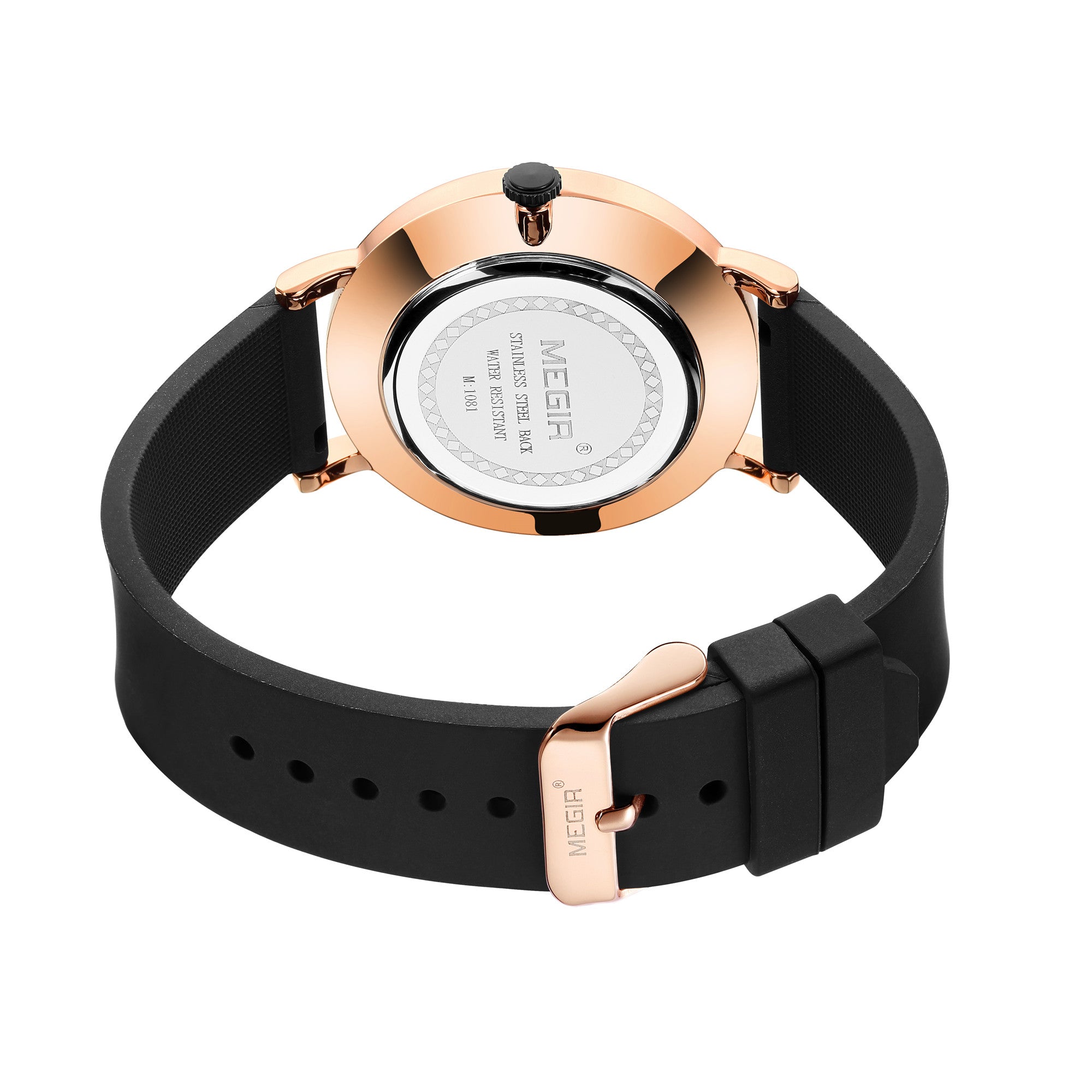 MEGIR Luxury Big Dial Mens Watch Fashion Quartz Casual Sport Wristwatch for Men Waterproof Week Date Display Clock Reloj Hombre-9