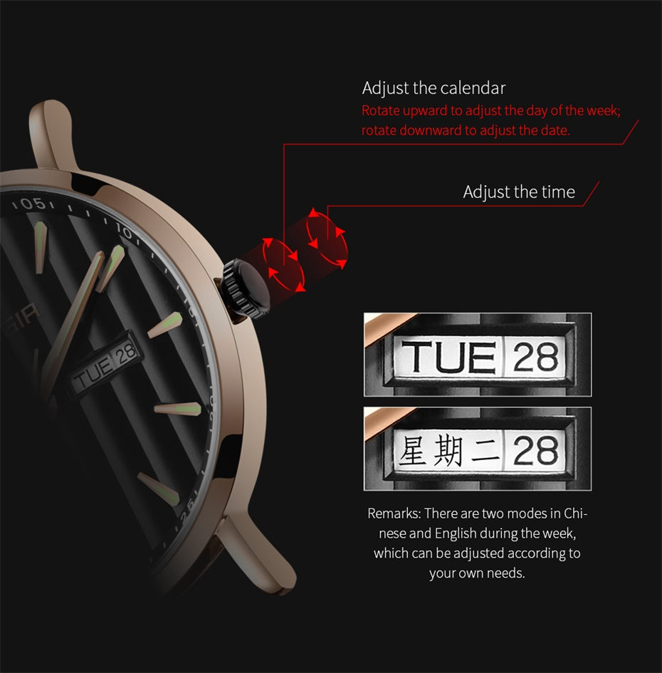 MEGIR Luxury Big Dial Mens Watch Fashion Quartz Casual Sport Wristwatch for Men Waterproof Week Date Display Clock Reloj Hombre-13