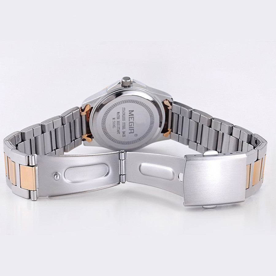 MEGIR Luxury Women Bracelet Watches Top Brand Fashion Ladies Quartz Watch Waterproof Elegant Female Wristwatch Dress Clock 5006L-9