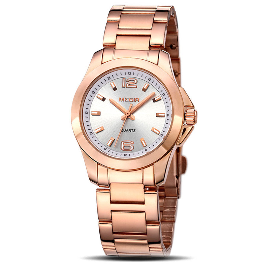 MEGIR Luxury Women Bracelet Watches Top Brand Fashion Ladies Quartz Watch Waterproof Elegant Female Wristwatch Dress Clock 5006L-7