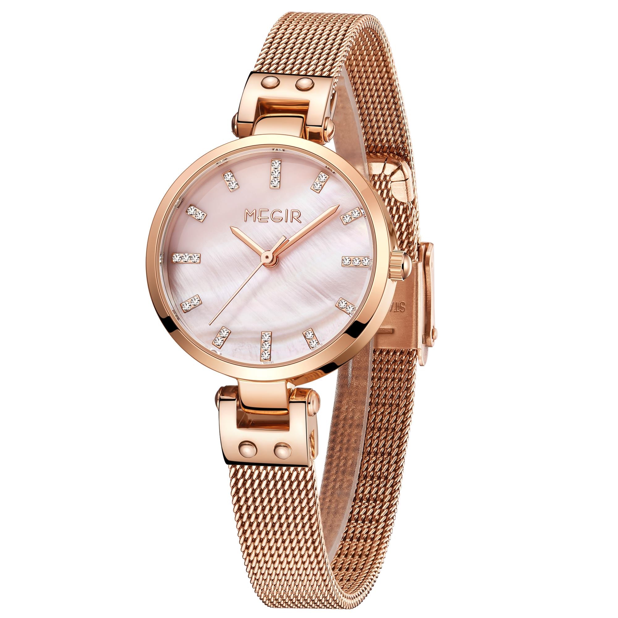 MEGIR Watches for Women Top Brand Fashion Ladies Wristwatch Waterproof Female Quartz Luxury Watch Montre Femme-10