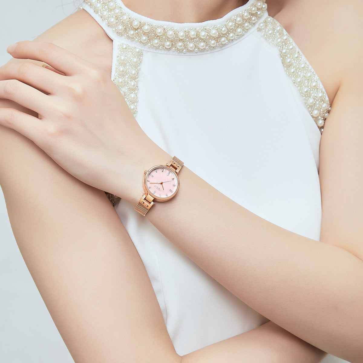 MEGIR Watches for Women Top Brand Fashion Ladies Wristwatch Waterproof Female Quartz Luxury Watch Montre Femme-2