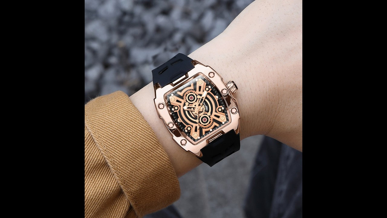 MEGIR New Sport Watches for Men Waterproof Male Military Quartz Wristwatch Silicone Strap Large Dial Luminous Watch Montre Homme-12