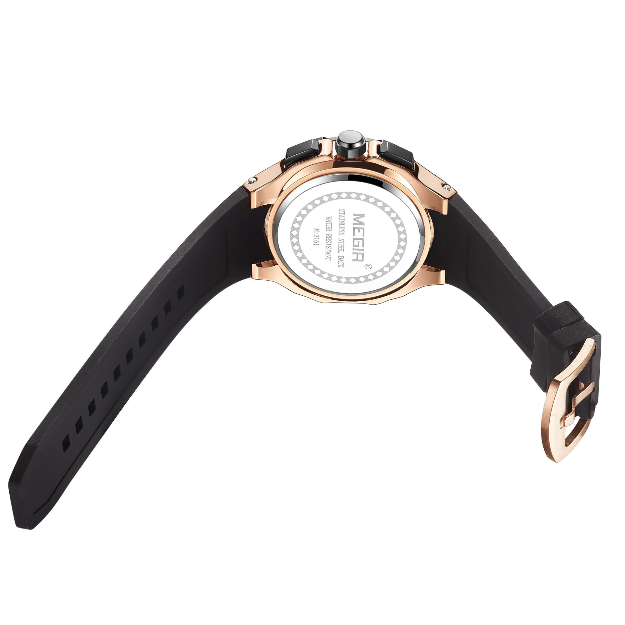 MEGIR Men's Chronograph Original Top Luxury Sports Military Watches for Men Date Luminous Wristwatches Clock Relogio Masculino-12