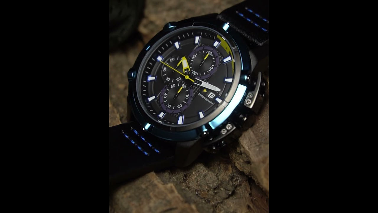 MEGIR Luxury Men's Watch Top Brand Fashion Sports Military Watches for Men Waterproof Quartz Wristwatch Leather Clock Man 2062-11