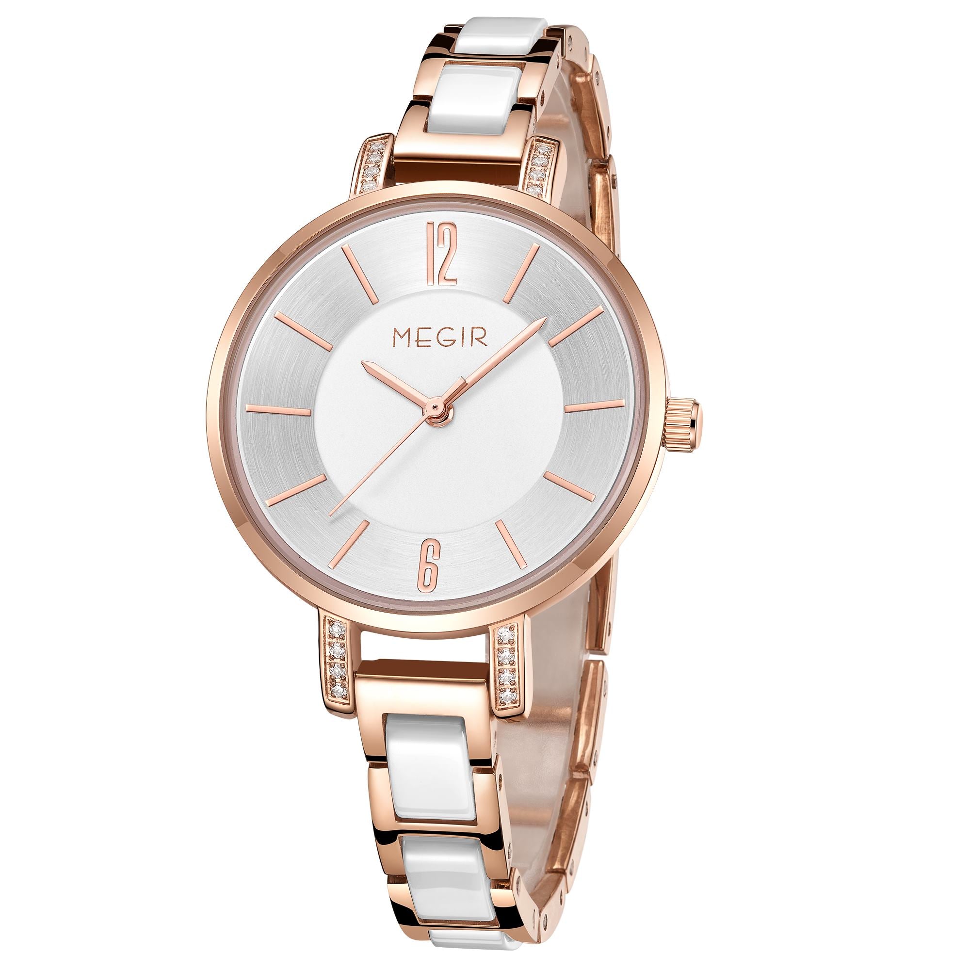 MEGIR Japan Quartz Watch for Women Fashion Brand Casual Wristwatch Clock Waterproof Sport Ladies Dress Wrist Watch Montres Femme-12