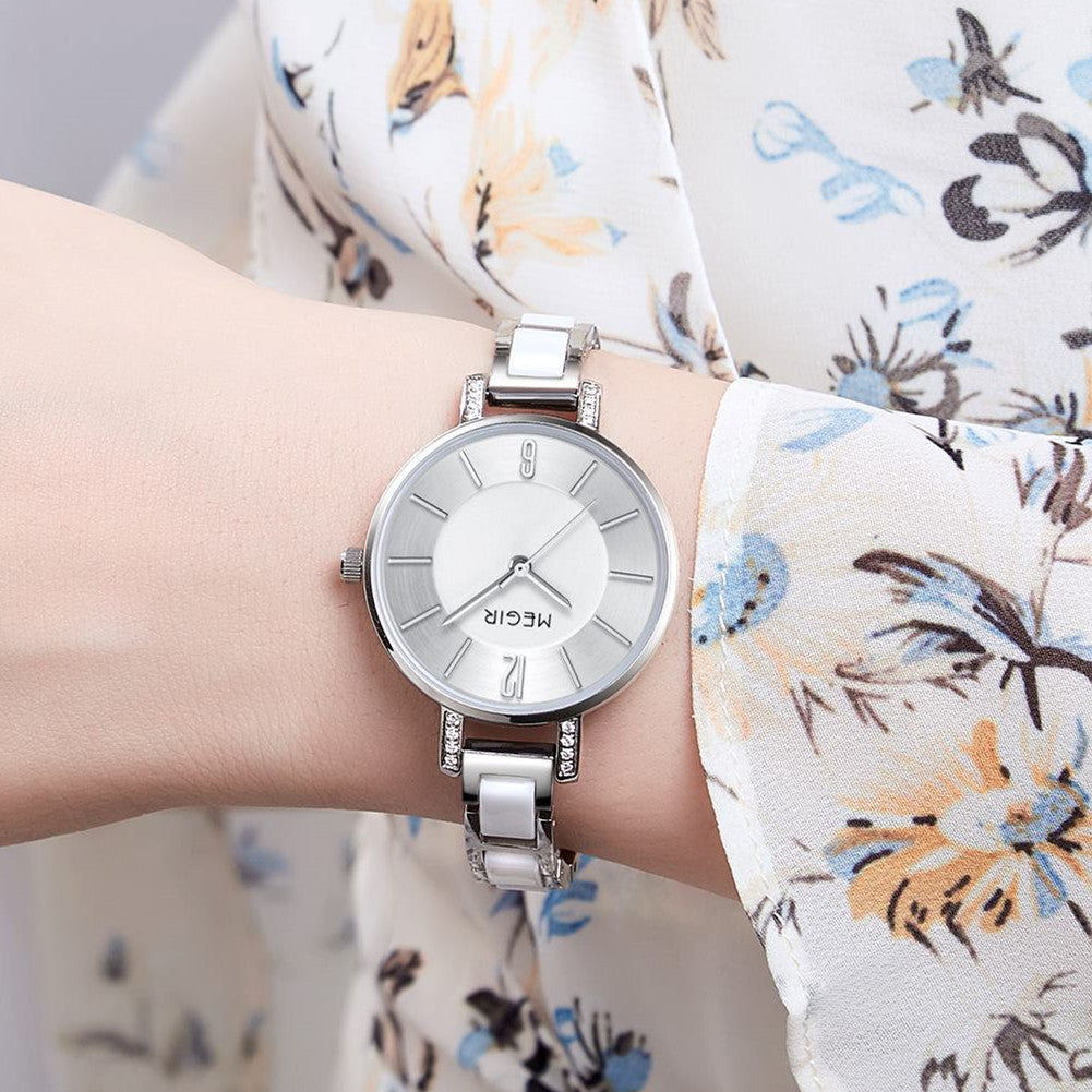 MEGIR Japan Quartz Watch for Women Fashion Brand Casual Wristwatch Clock Waterproof Sport Ladies Dress Wrist Watch Montres Femme-3