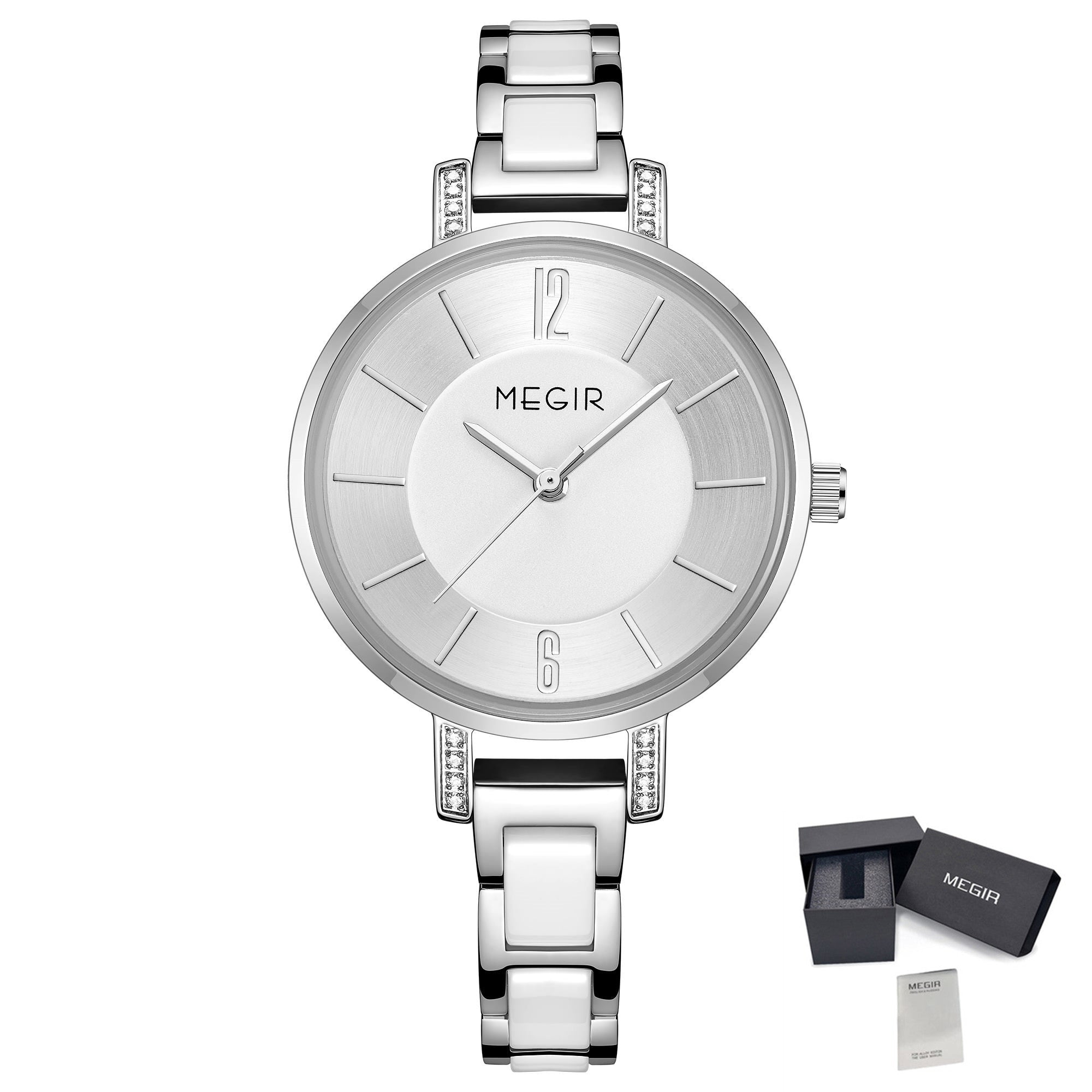 MEGIR Japan Quartz Watch for Women Fashion Brand Casual Wristwatch Clock Waterproof Sport Ladies Dress Wrist Watch Montres Femme-17