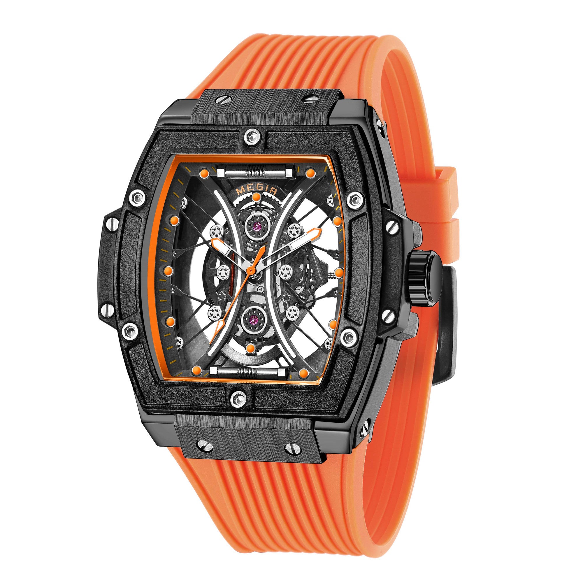 MEGIR Brand Luxury Quartz Watch for Men Fashion Military Sports Watches Waterproof Luminous Clock Wristwatch Reloj Hombre 8109-11