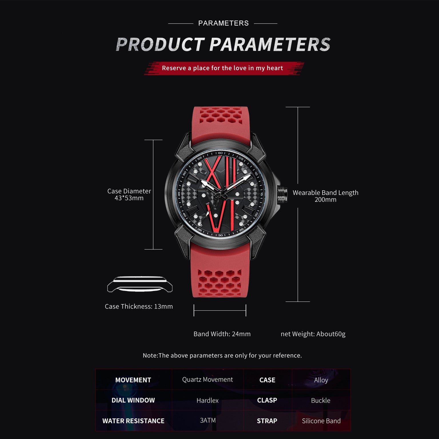 RUIMAS Men Sport Watches Top Brand Quartz Watch Waterproof Wristwatch Silicone Strap Clock Chronograph Relogio Masculino 332-4