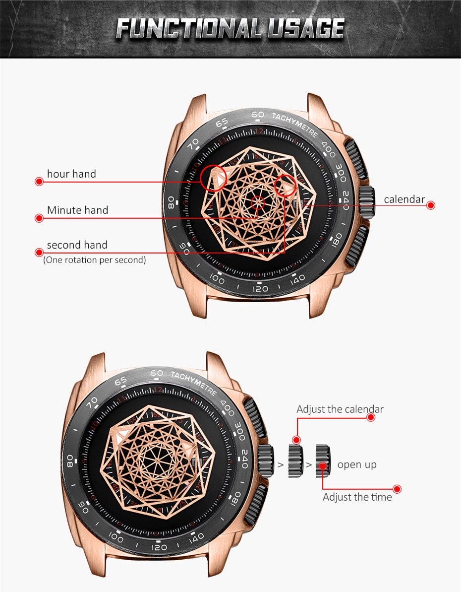 RUIMAS Men Silicone Band Quartz Casual Wrist Watches Large Dial Sport Military Watch Clock Luminous Waterproof Relogio Masculino-7