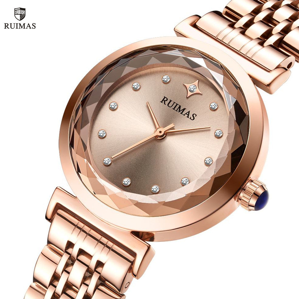 RUIMAS Women Bracelet Watches Brand Luxury Quartz Watch Fashion Casual Business Female Wristwatch Dress Clock Montre Homme 563-0
