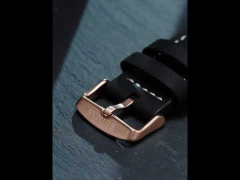 RUIMAS Luxury Brand Mens Watches Quartz Leather Strap Wristwatch Waterproof Clock Sports Large Dial Watch Auto Date Montre Homme-12