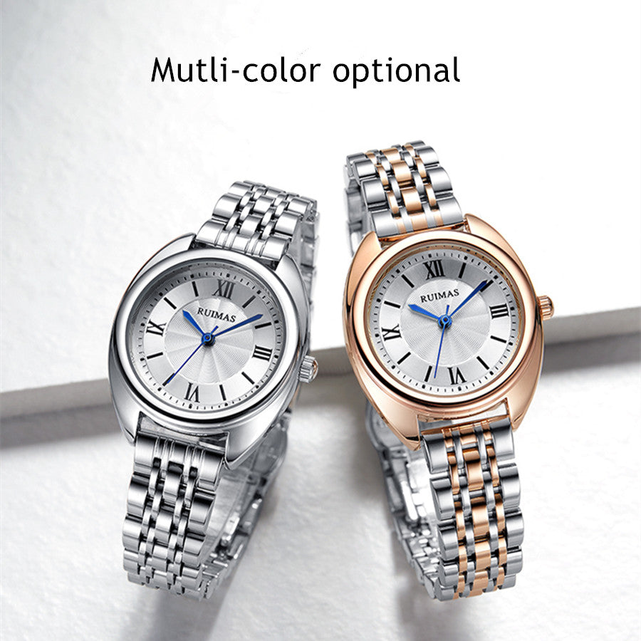 RUIMAS Luxury Women Watch Fashion Ladies Quartz Watches Waterproof Stainless Steel Casual Business Wrist Watch Female Clock 593-5