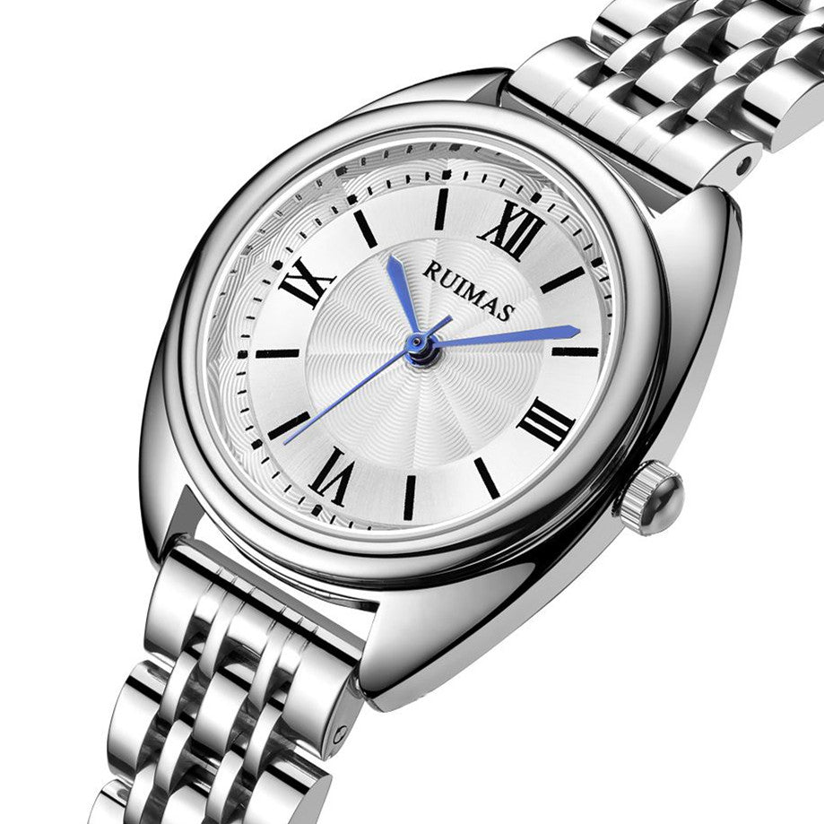 RUIMAS Luxury Women Watch Fashion Ladies Quartz Watches Waterproof Stainless Steel Casual Business Wrist Watch Female Clock 593-6