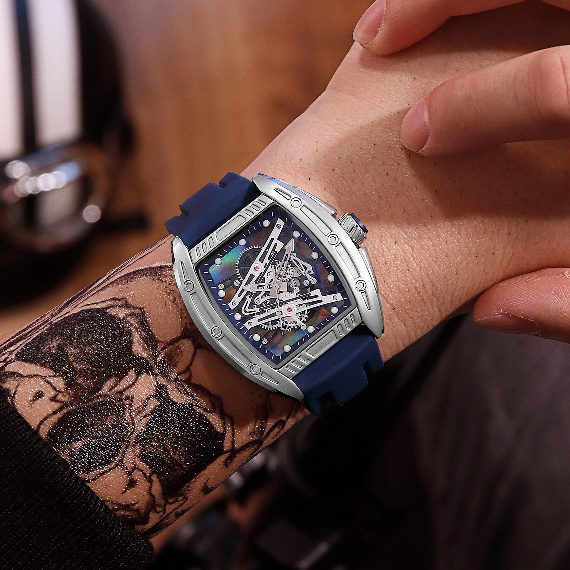 RUIMAS Fashion Military Quartz Watches Men Luxury Casual Sport Wrist Watches Waterproof Luminous Clock Large Dial Reloj Hombre-1