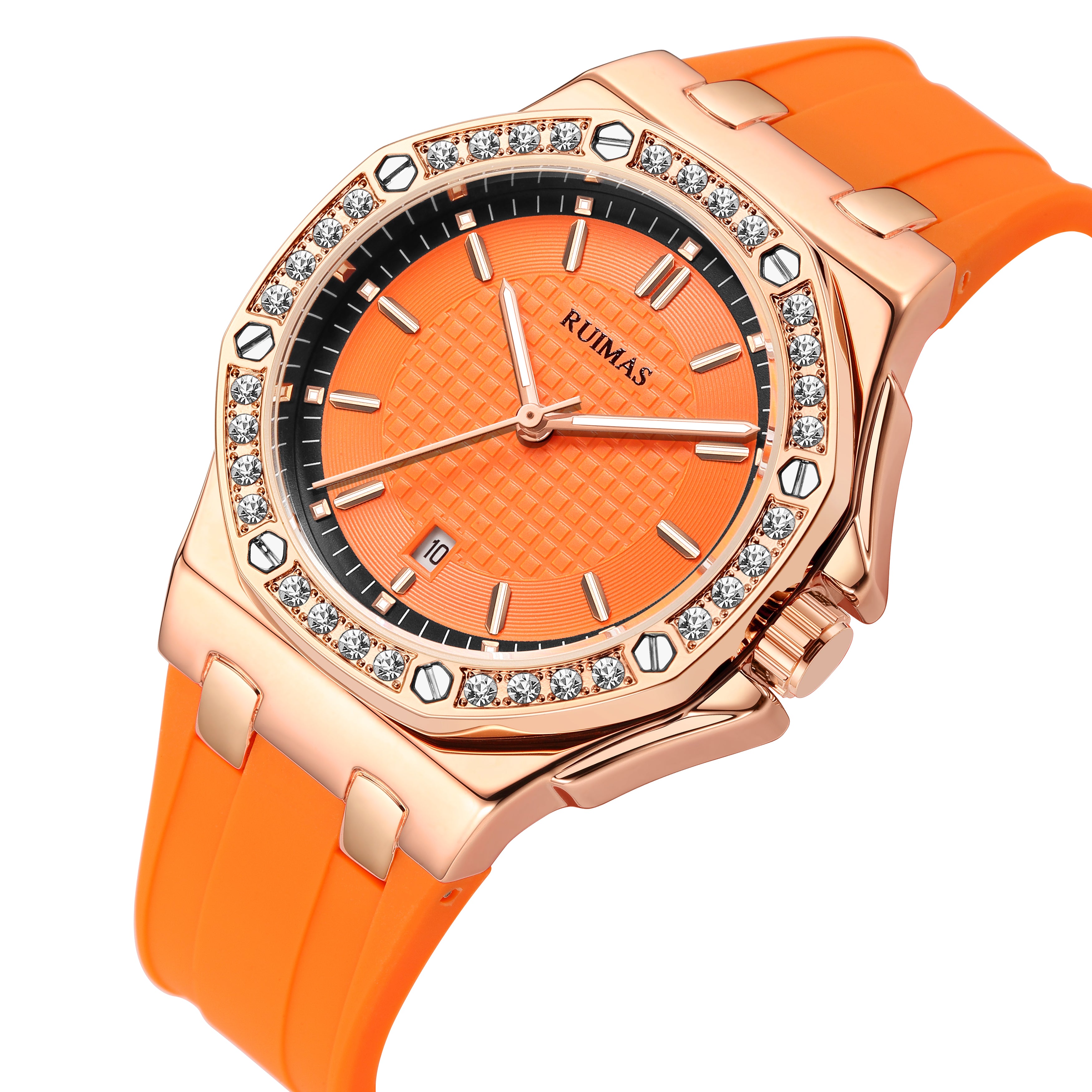 RUIMAS Women Bracelet Quartz Watches Luxury Fashion Ladies Diamond Large Dial Female Elegant Wristwatches Clock Montre Femme-5