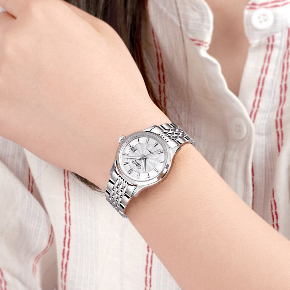 RUIMAS Brand Luxury Women Automatic Mechanical Watches Fashion Ladies Business Casual Wristwatch Sapphire Clock Reloj Mujer 6755-4