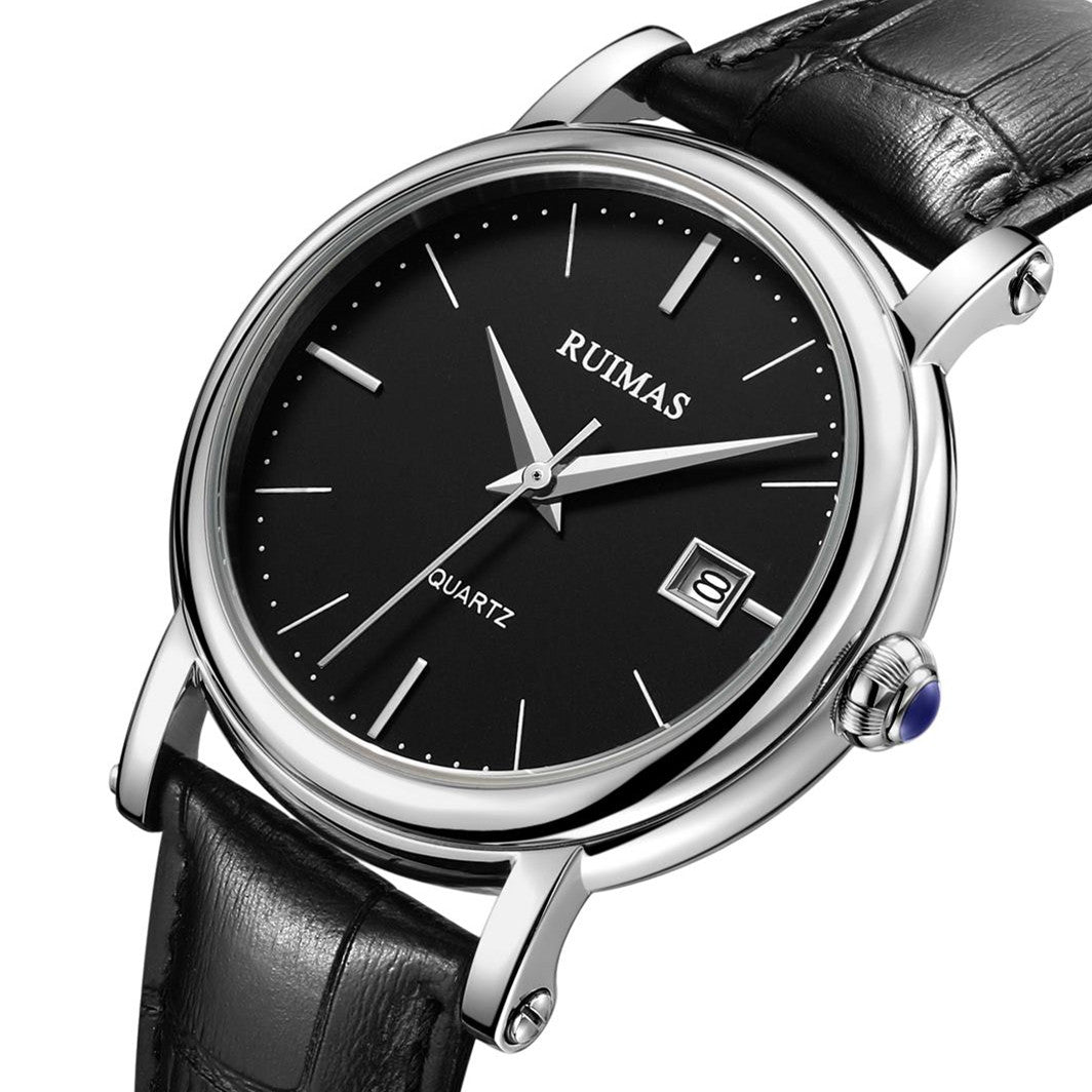RUIMAS Fashion Mens Quartz Watches Sapphire Sport Wristwatch Waterproof Large Dial Business Casual Watch Clock Montre Homme-7